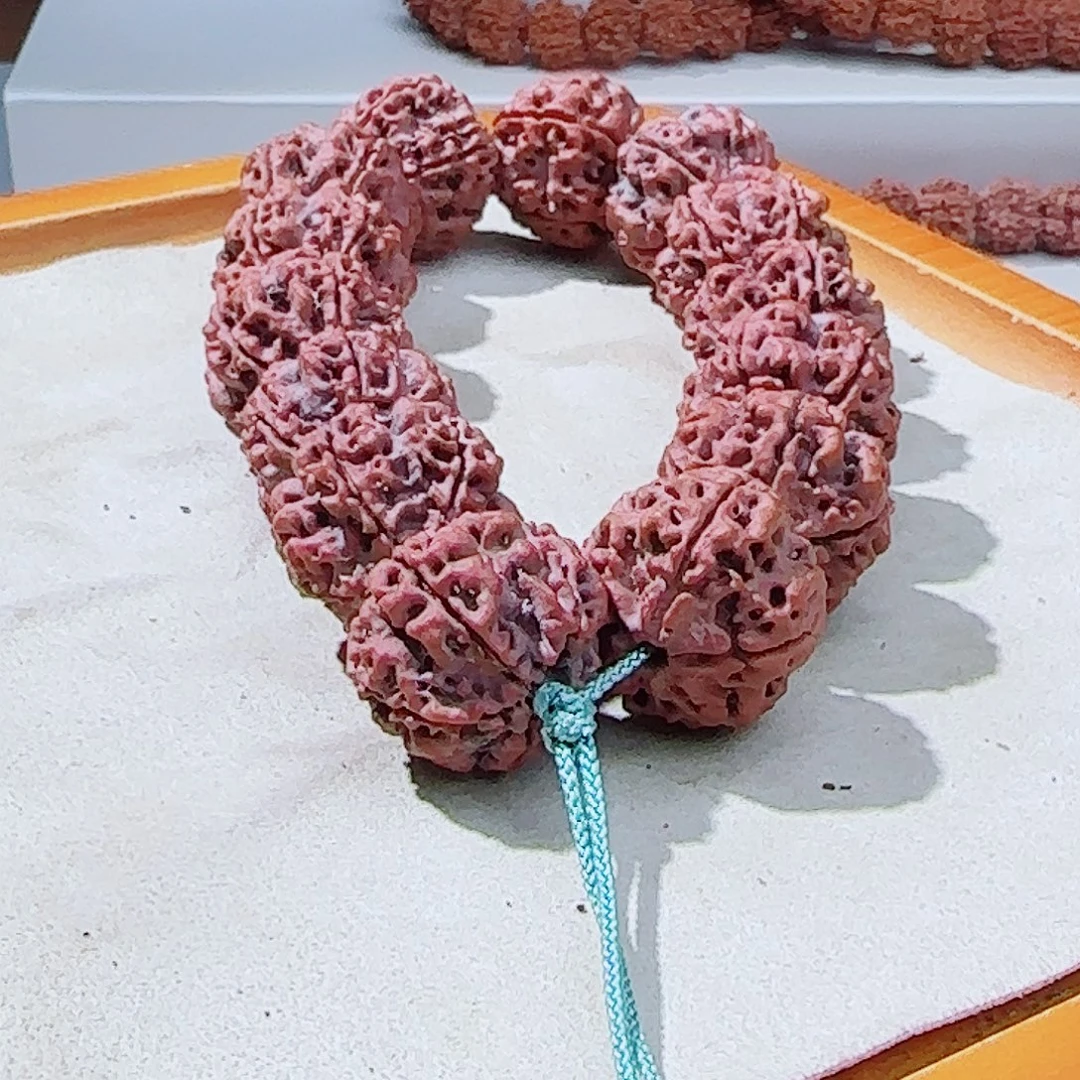 哆***咪吊坠金刚菩提水晶玉化皮老籽深坑大粗筋