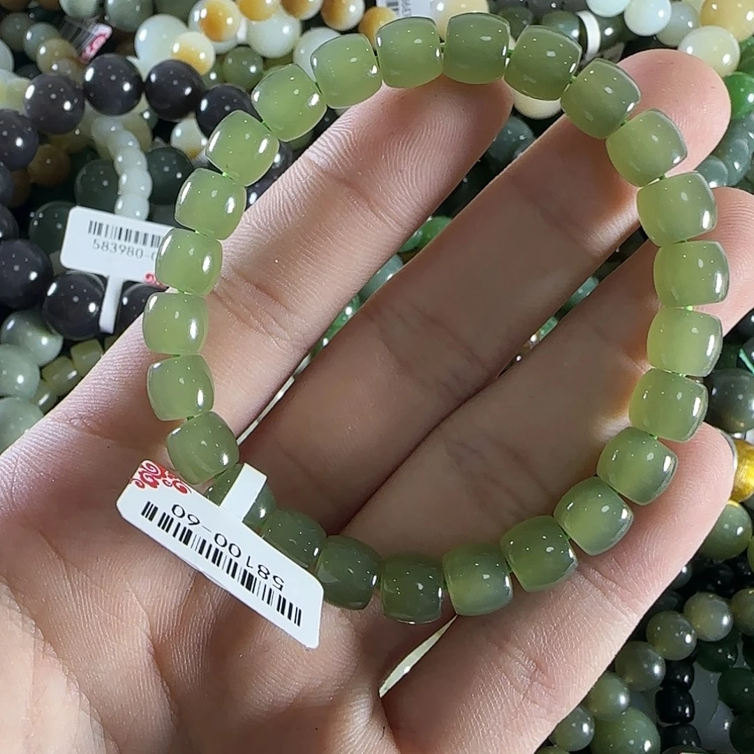 和田玉手链未镶嵌278