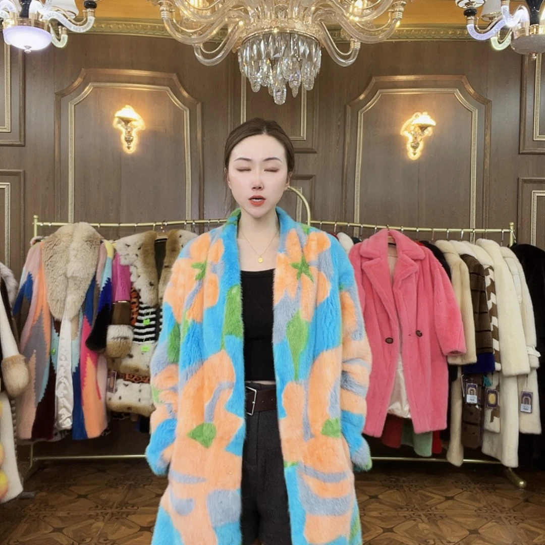 貂皮大衣时尚潮流