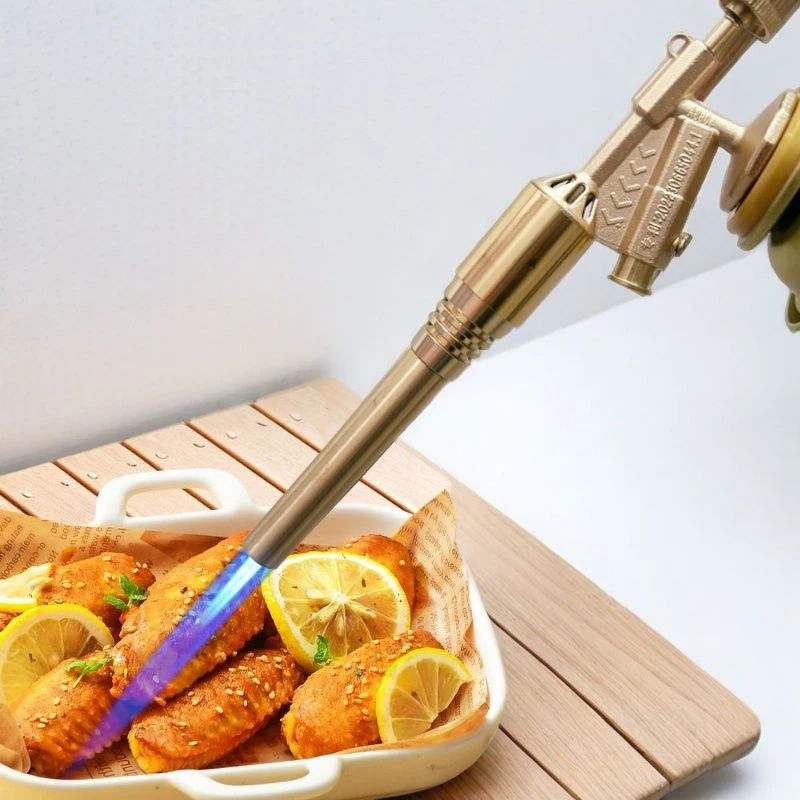 【铜管久烧不烫】卡式电子喷头户外点炭野炊烧烤烘培焊接家用烧猪毛