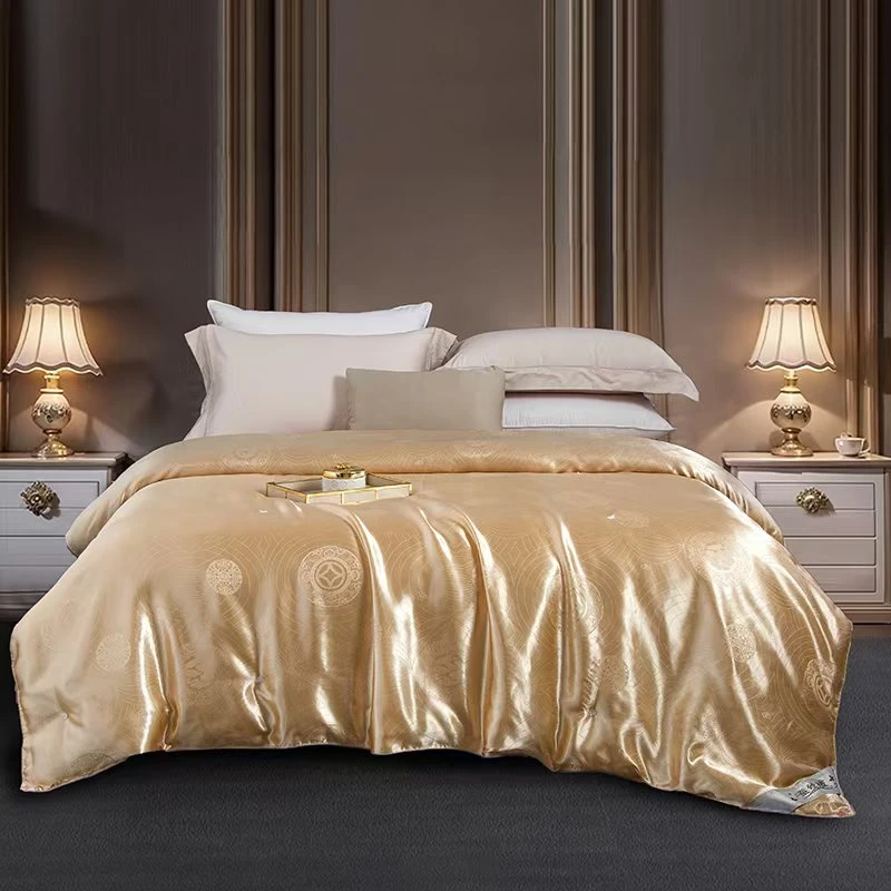 【友欣专属】新款蚕丝被全棉提花2米×2米3双人夏被花型尺寸款式随机