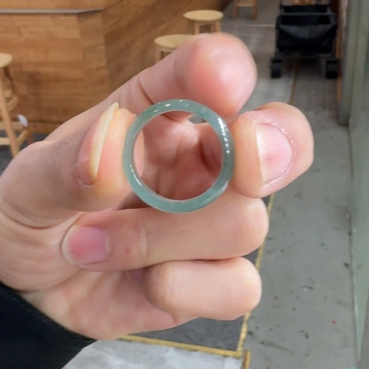 翡翠戒指未镶嵌纯天然翡翠A货买断