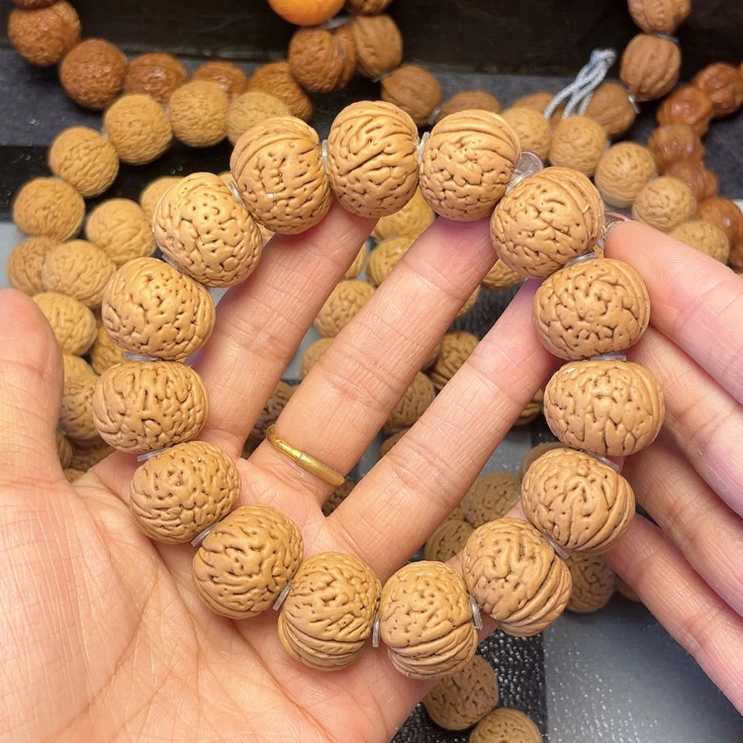 桃核手串A****子20磨盘手串