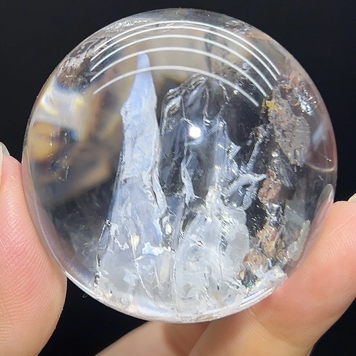 水晶珠宝半成品未镶嵌冰川