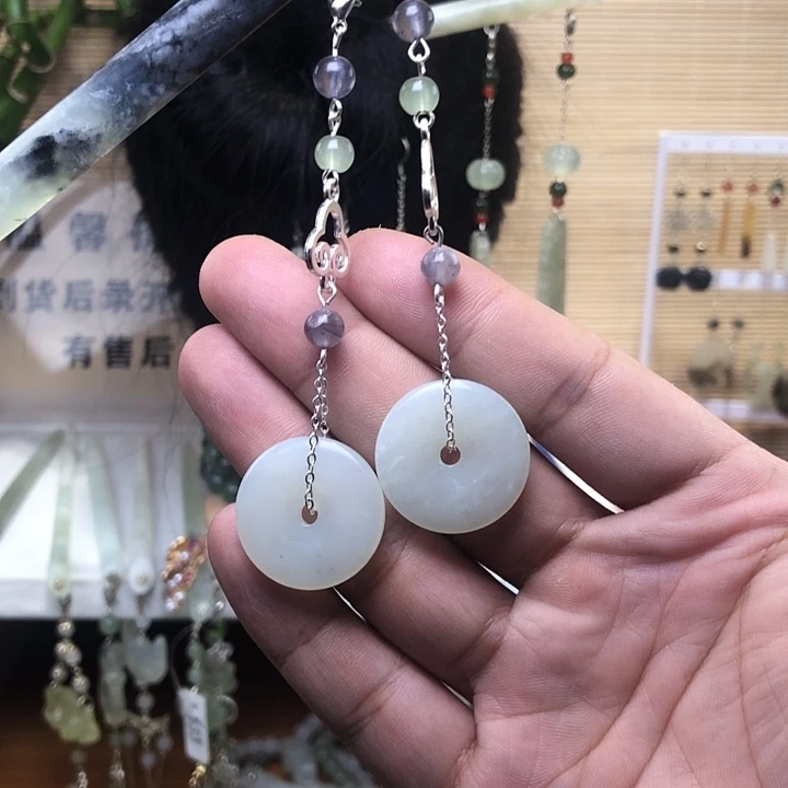 蛇纹石玉未镶嵌发簪