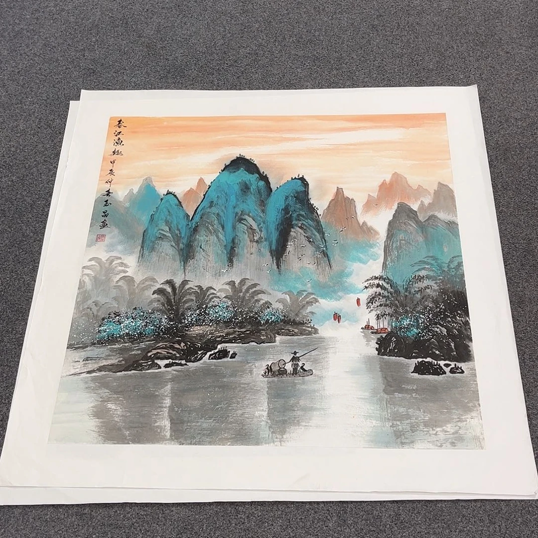 国画D国画作品单幅任发