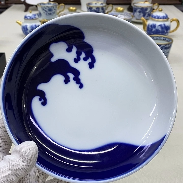 摆件口径17深川瓷器