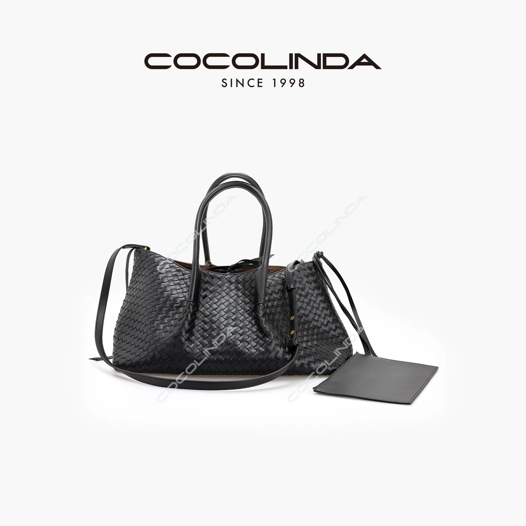 COCOLINDA | 法式手工编织包包手提包大包B5025