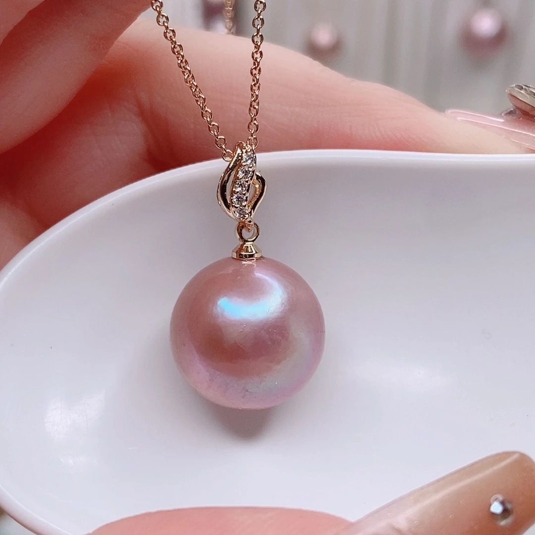 淡水珍珠合金项链