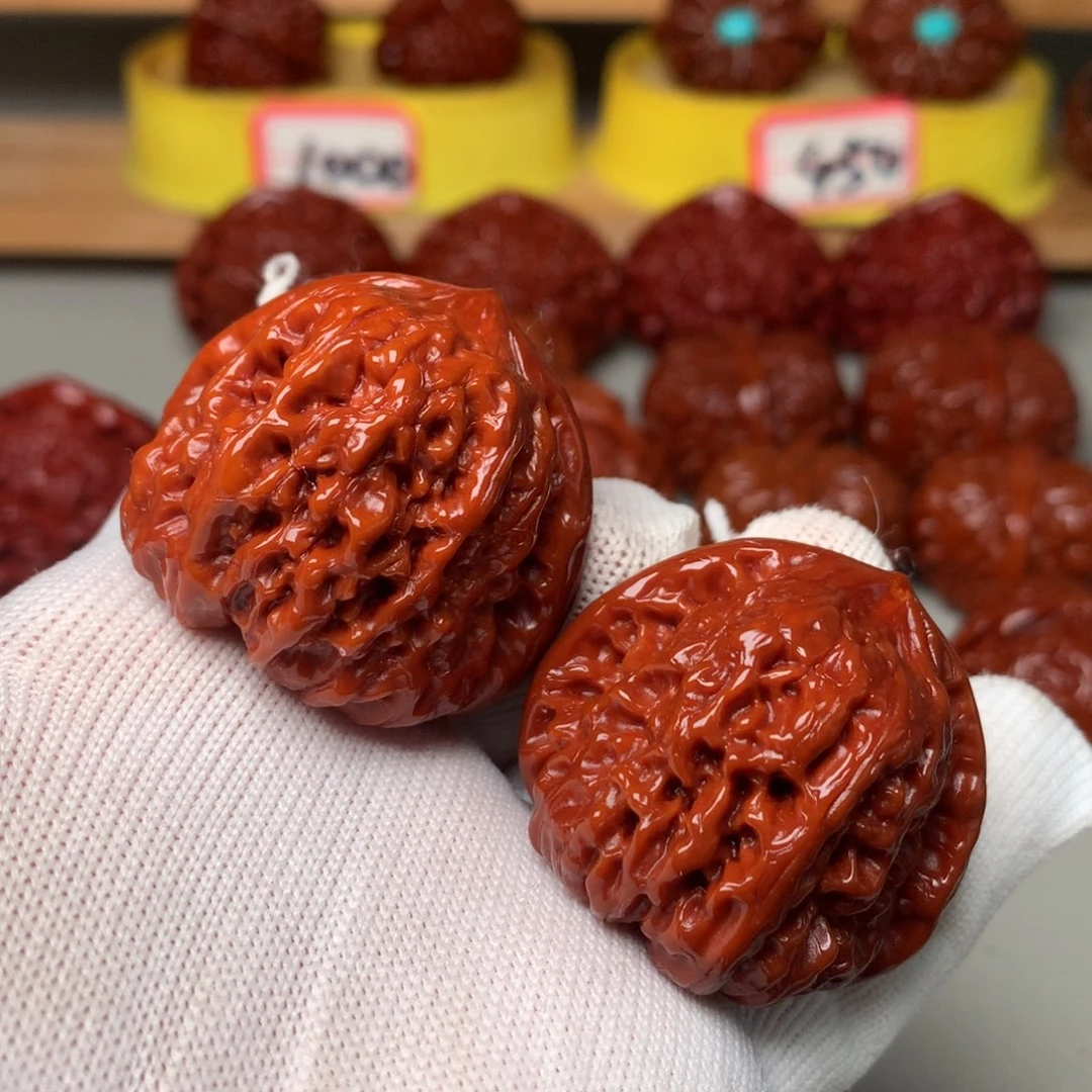 文玩核桃把件聚宝盆