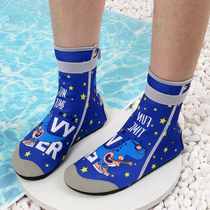 沙滩鞋女速干涉水鞋防滑儿童沙滩鞋海边高筒浮潜鞋男女游泳鞋防割