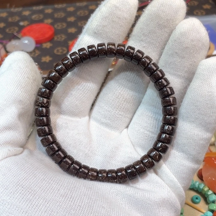 椰蒂手串原生态精工归圆药片直切