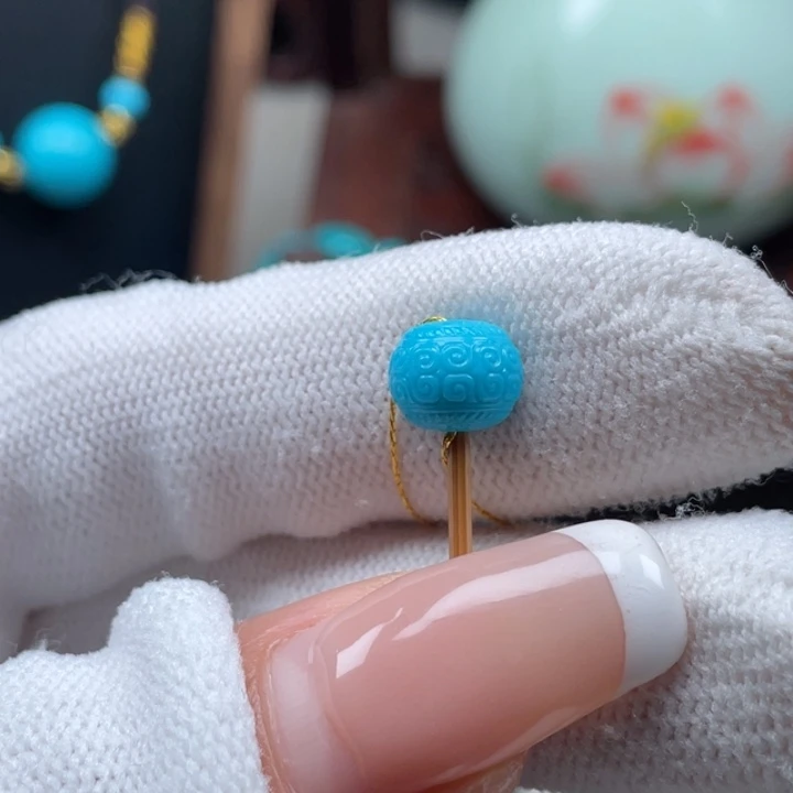 绿松石未镶嵌珠宝奇石8.5