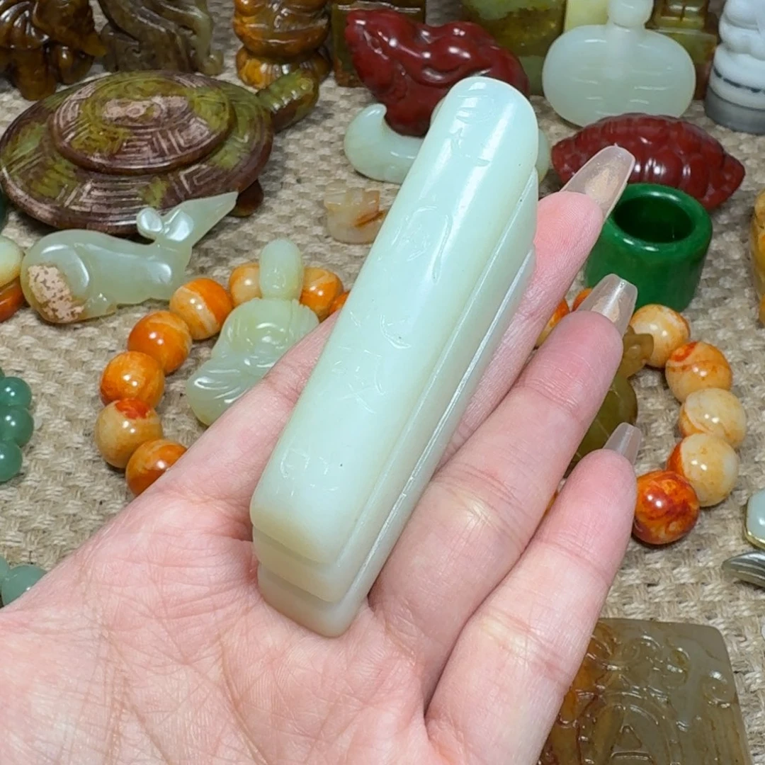 吊坠白玉菩提挂件