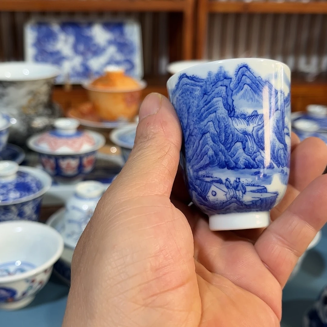 錡镇堂手工手绘杯