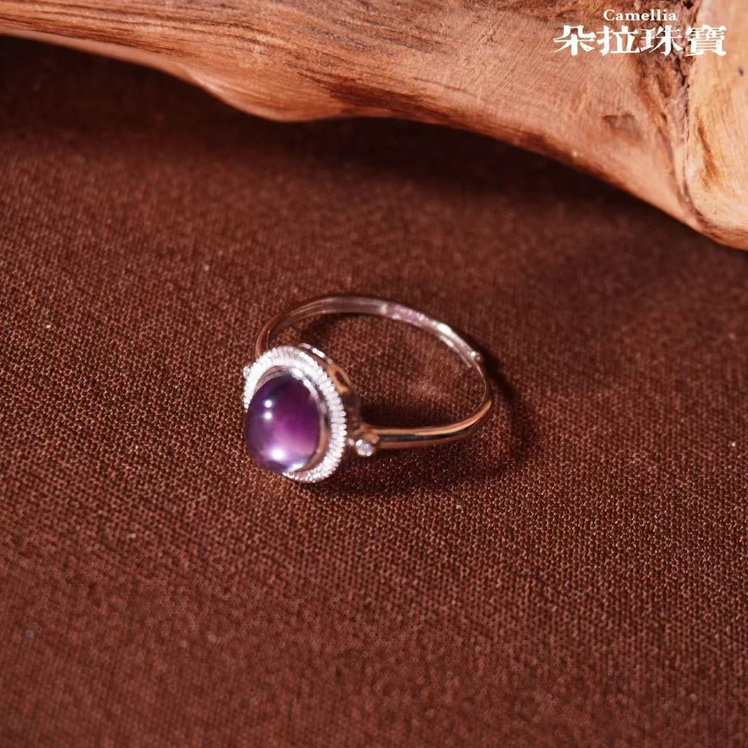 人间山茶  3246 紫水晶戒指 多样性发其一