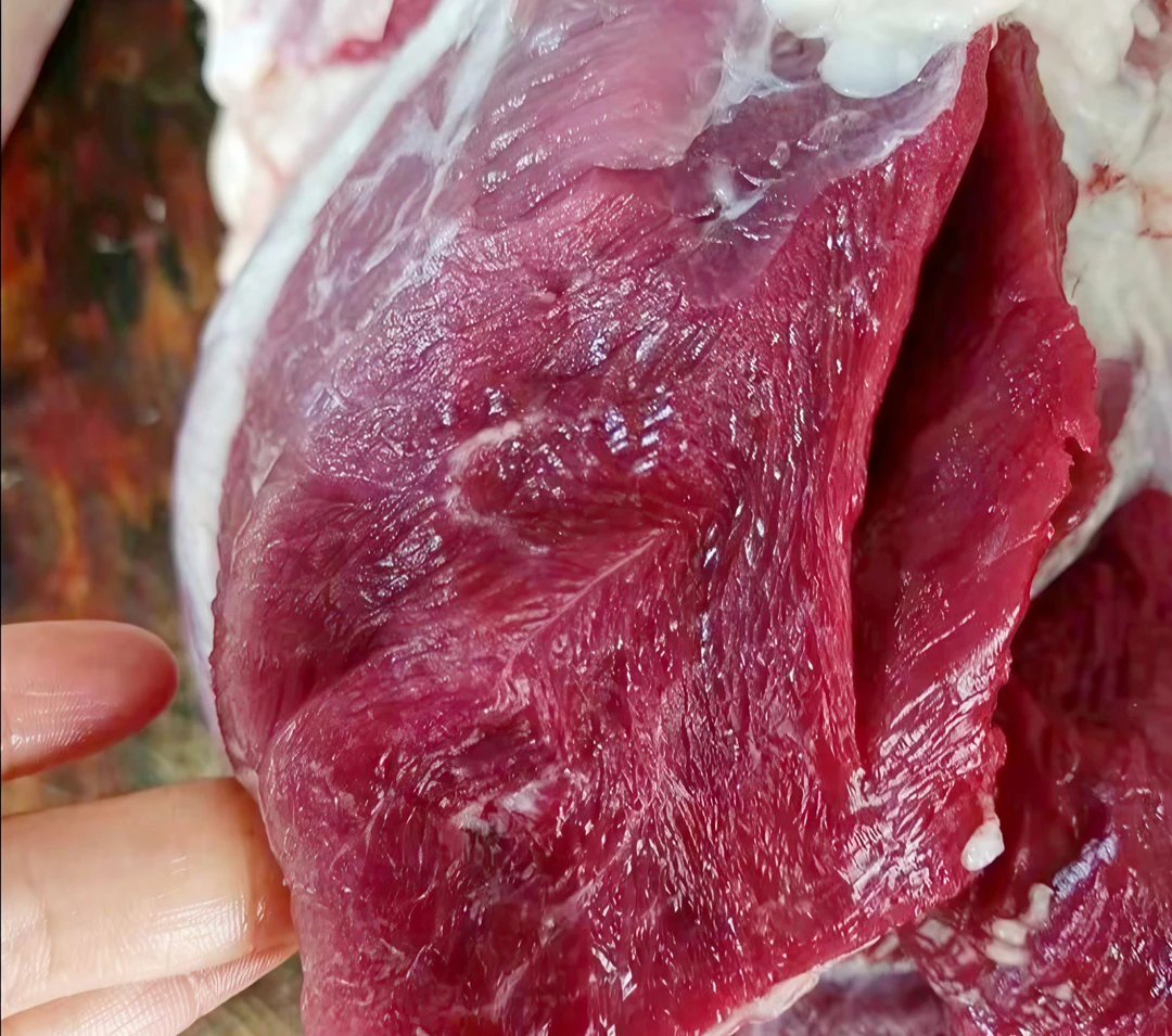 【顺丰冷链发货】散养里岔黑猪肉后腿肉4斤