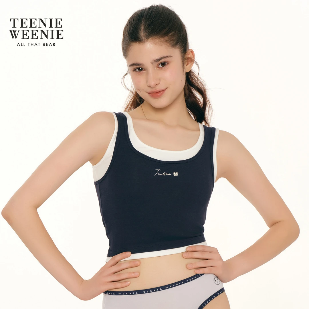 Teenie Weenie图书馆少女 夏薄款舒适百搭无痕显瘦吊带美背女