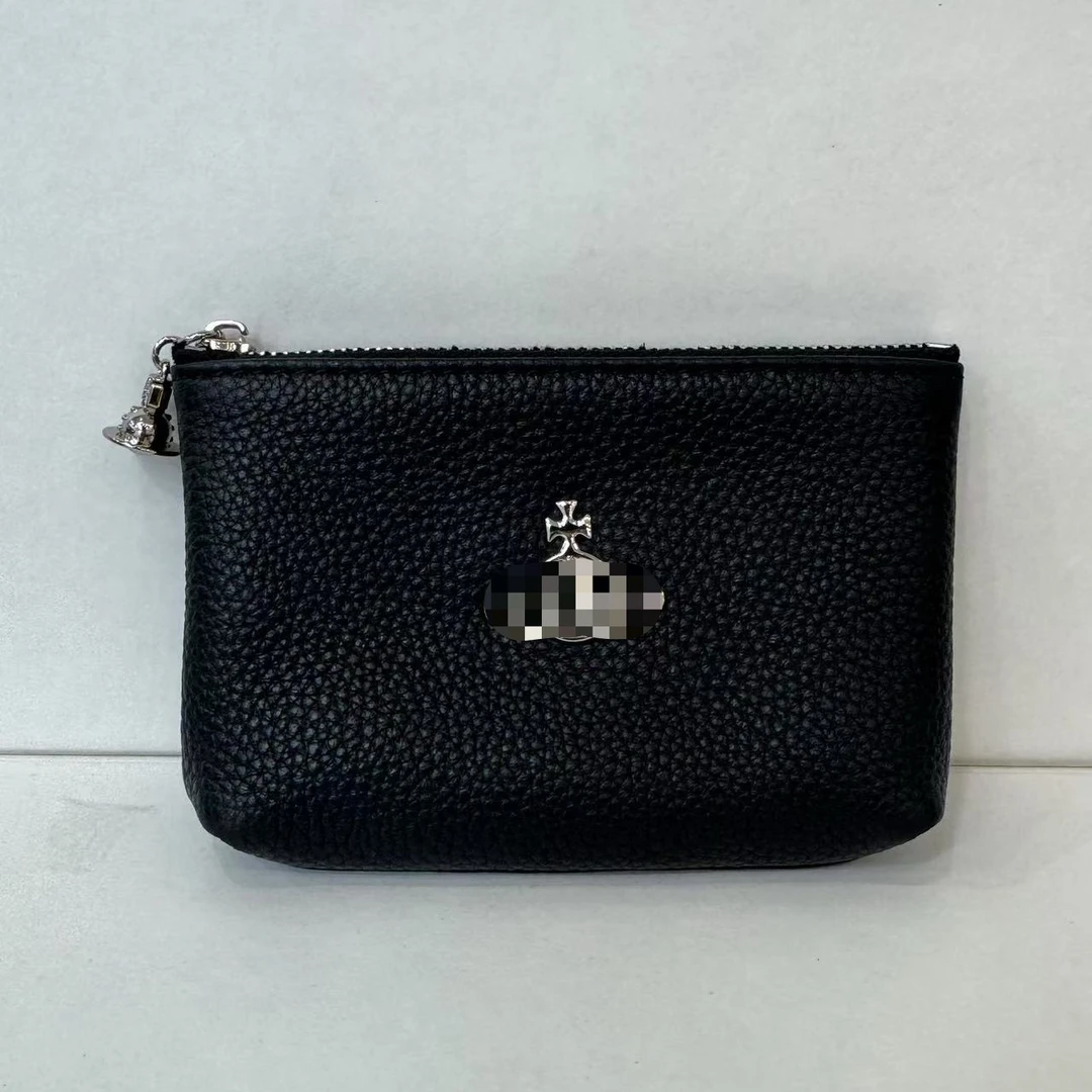 172土星带拉链卡包头层牛皮