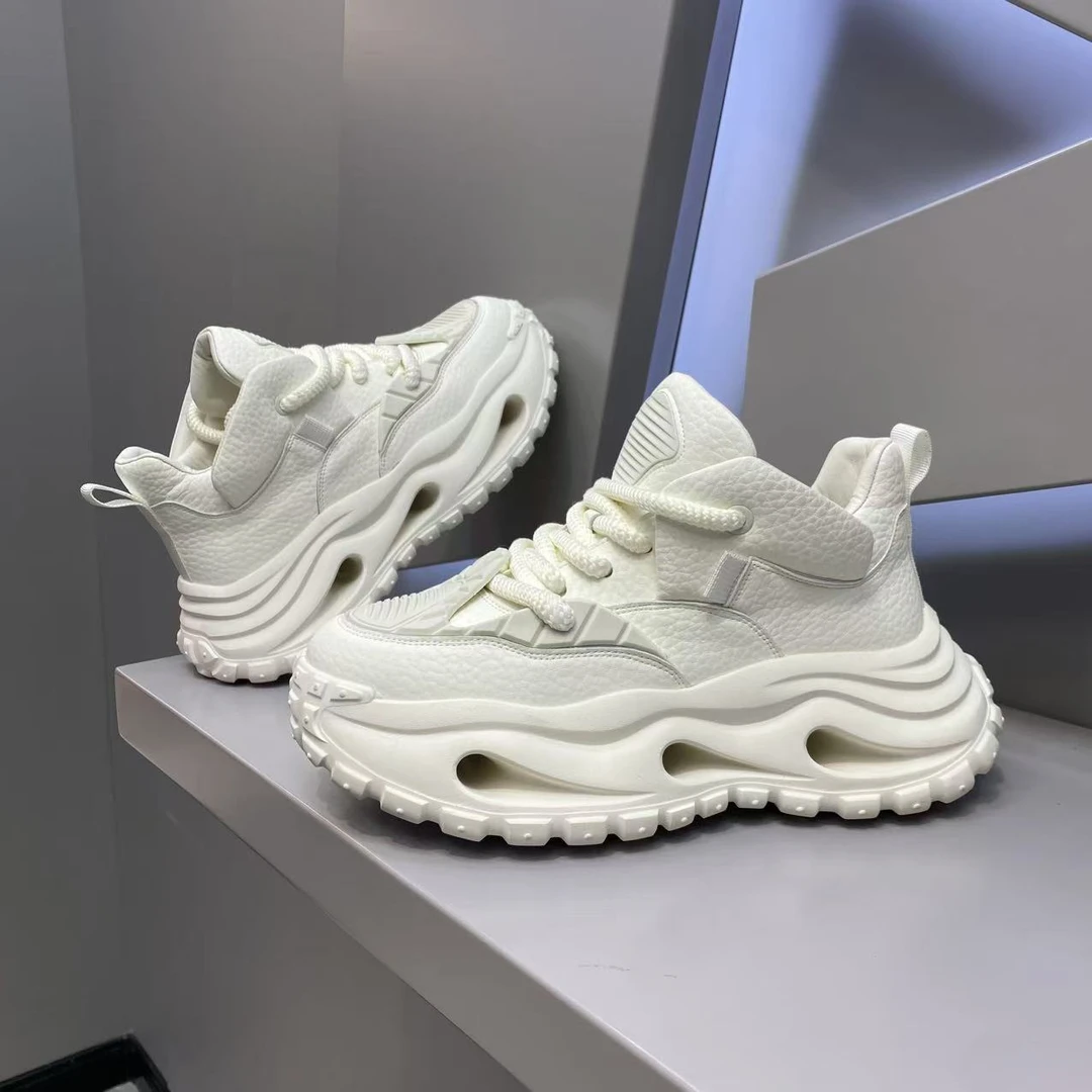 【皮鞋码】单棉同款皮面厚底经典百搭舒适男士时尚休闲潮鞋潮流mbz