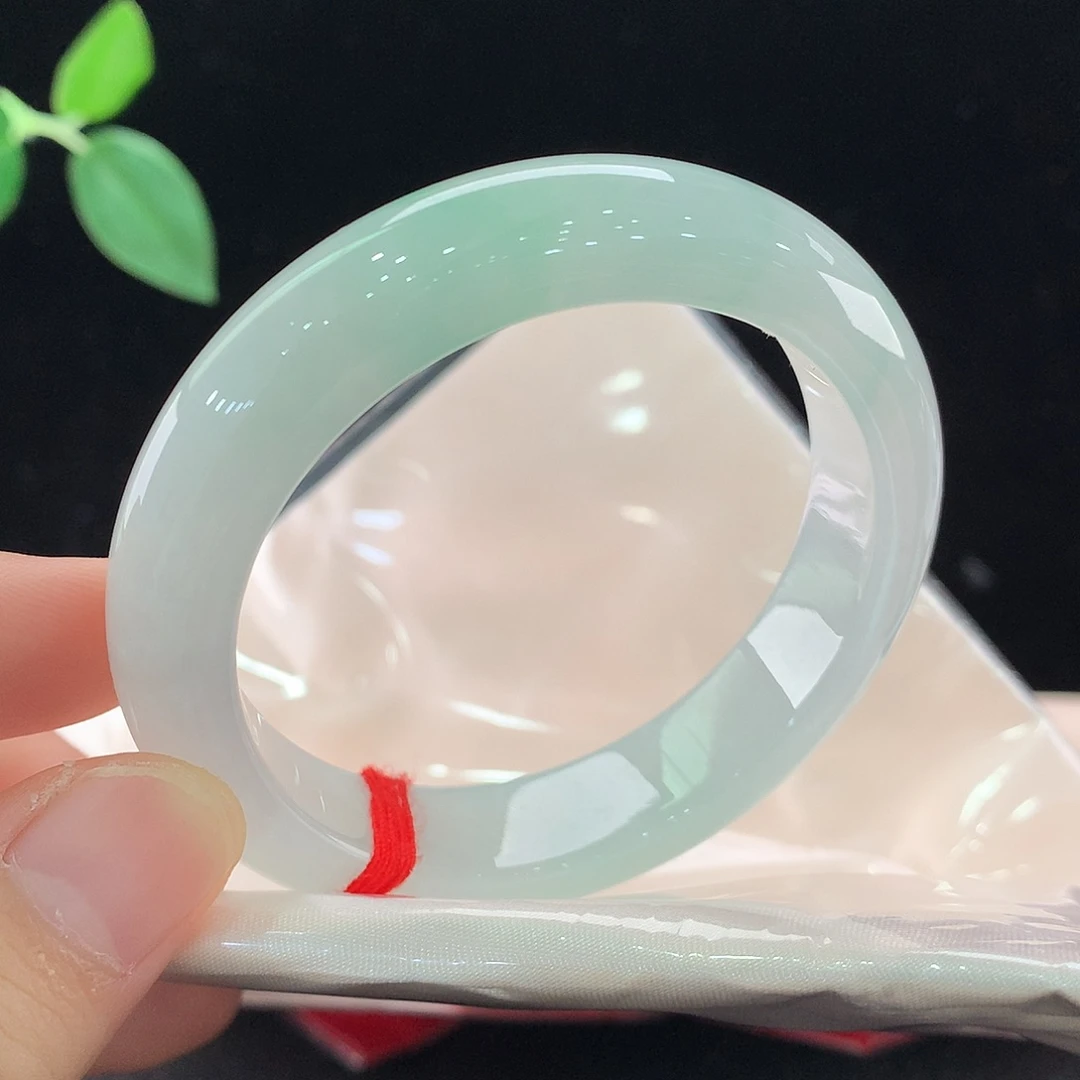 未镶嵌手镯翡翠微瑕-0424