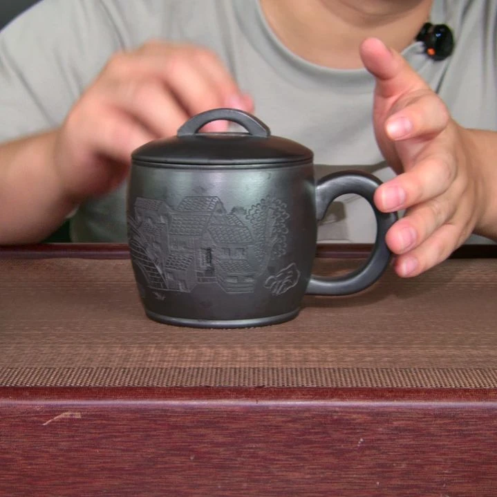 茶杯紫砂高货放漏