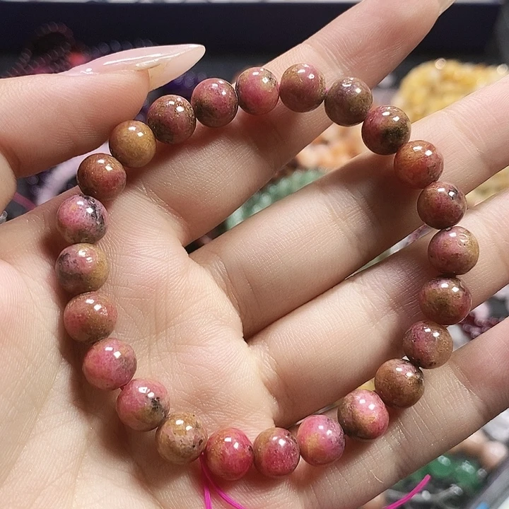 未镶嵌手链水晶蔷薇石