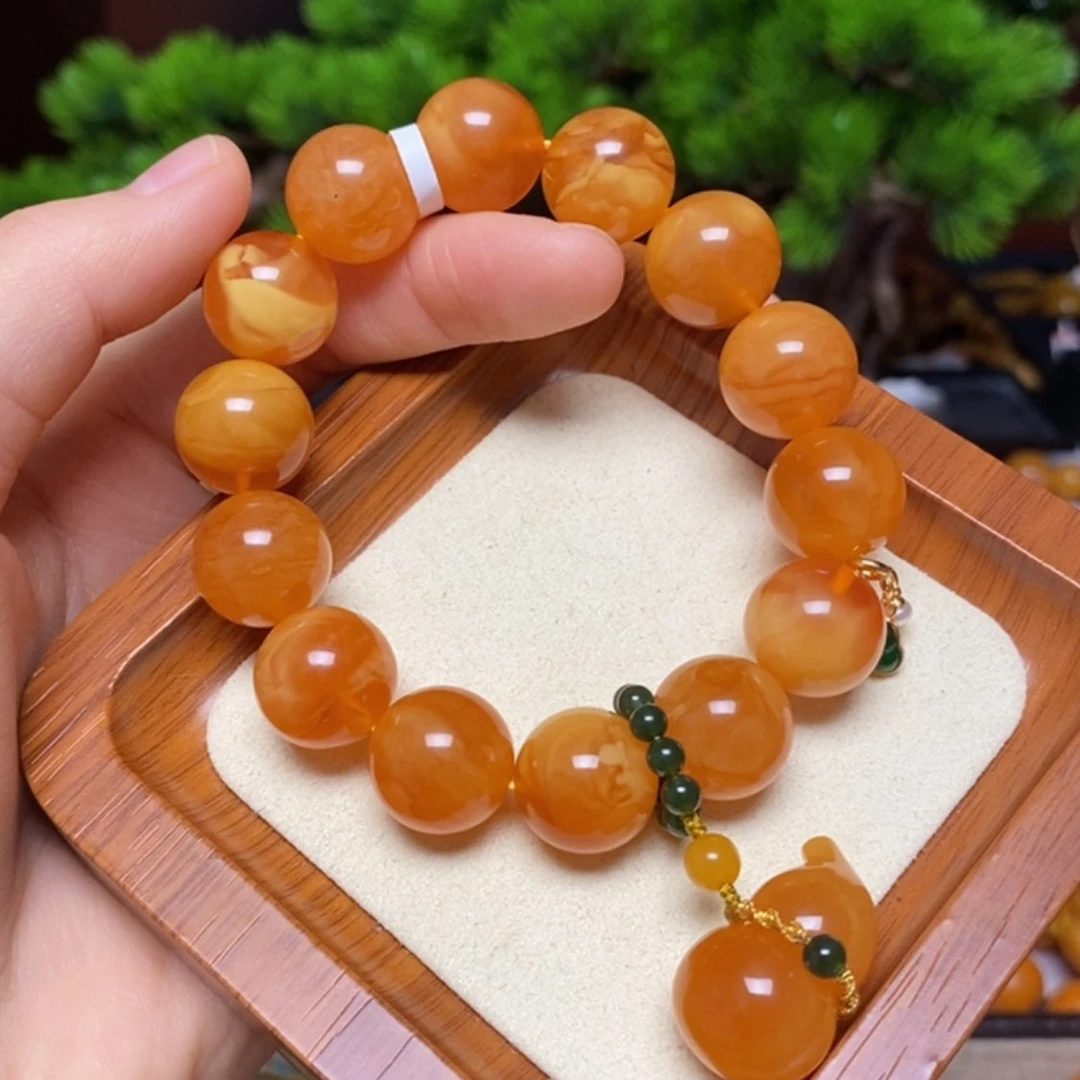 【闪购商品】手链蜜蜡未镶嵌手串