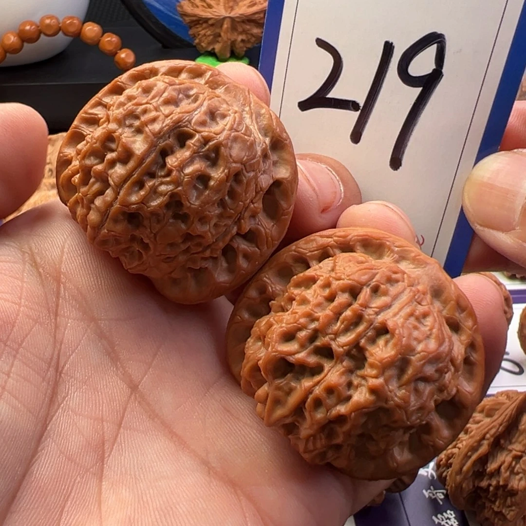 把件文玩核桃全品血麒麟43尺寸219号