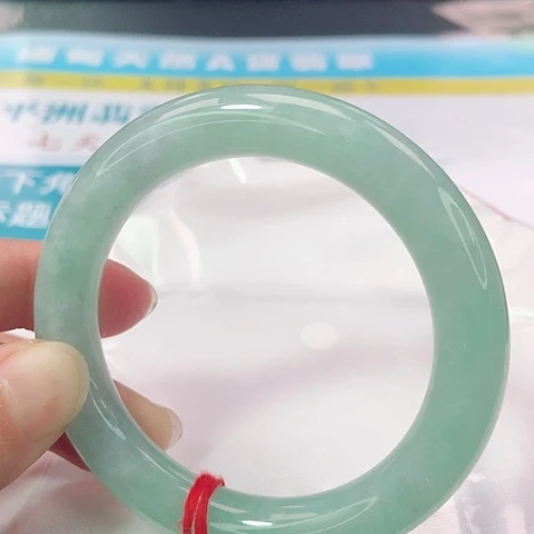翡翠手镯未镶嵌0742后