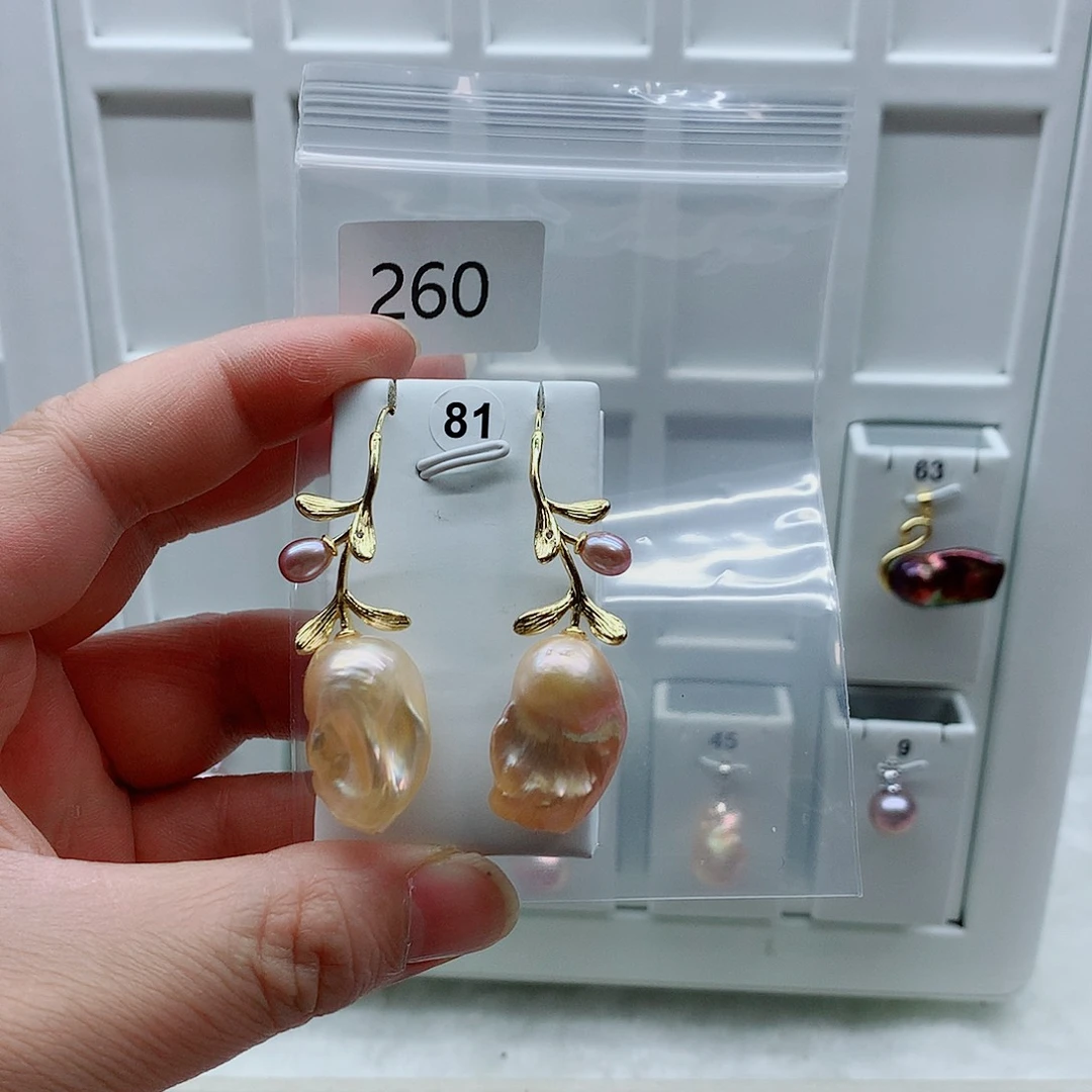 吊坠(不含链)淡水珍珠合金