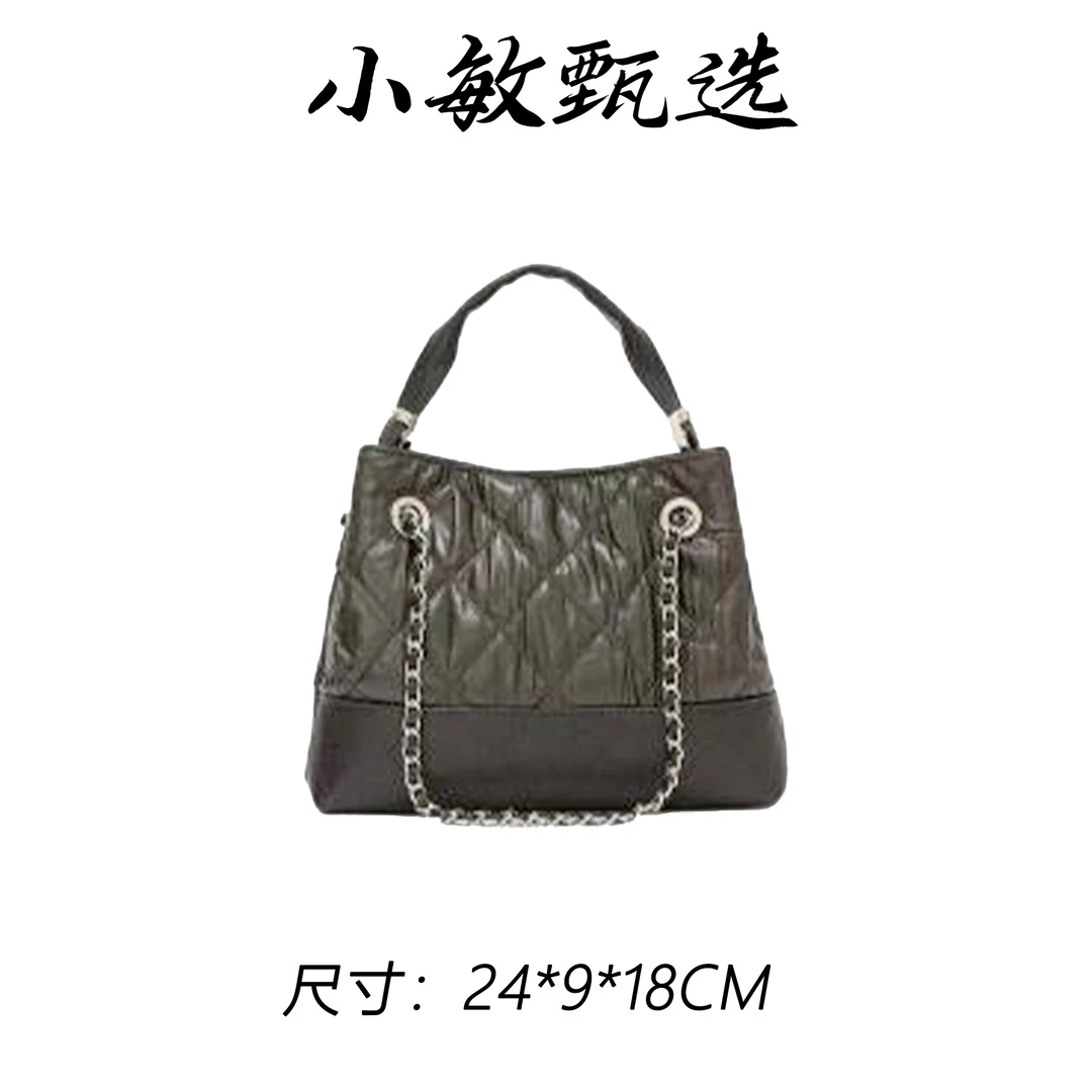 【小敏精选】渠道货ZT-D8039-泡芙绿简约时尚新款女手提包