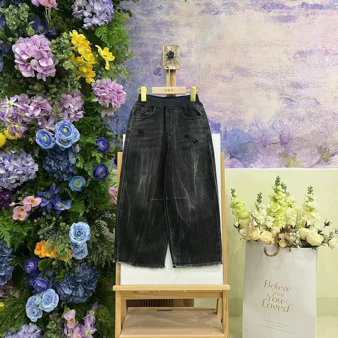 211Y黑牛仔裤3139