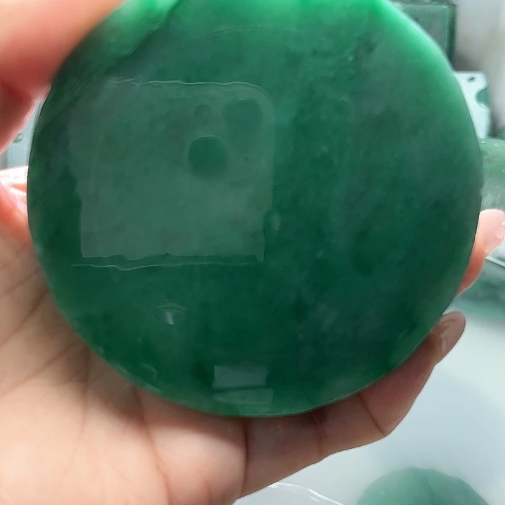 定制石英质玉定制天然非洲翠手镯