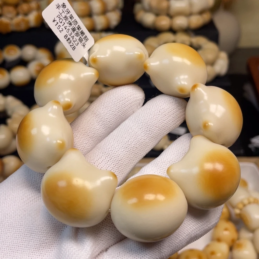 菩提根/象牙果手串109碳烧暹罗卡28