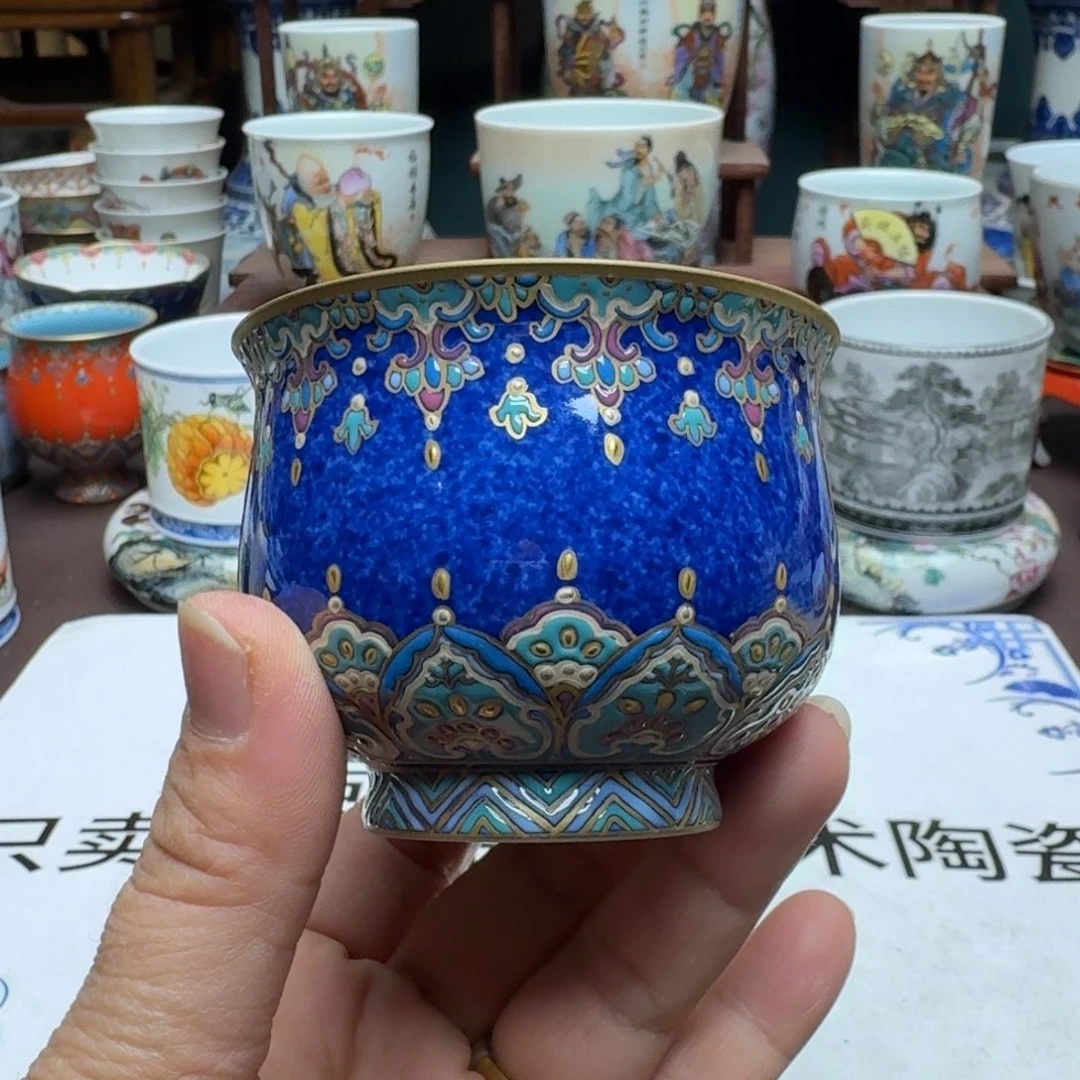 景德镇手工手绘展示