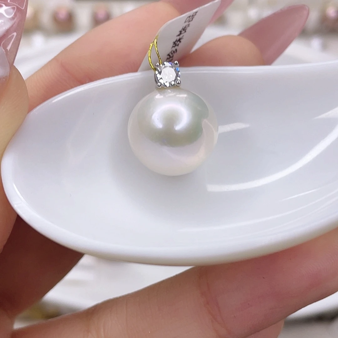 淡水珍珠未镶嵌吊坠(赠链)芋**啵