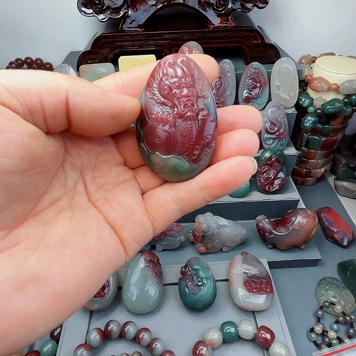 森秦紫玉收藏级大挂件