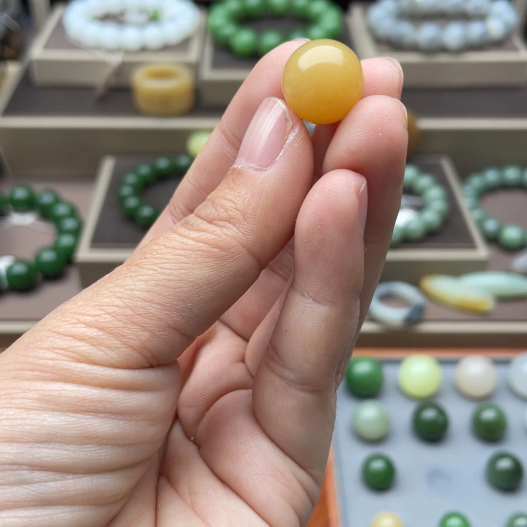 和田玉未镶嵌手链14