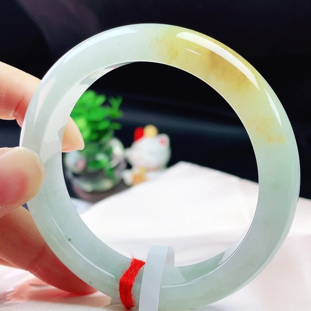 未镶嵌手镯翡翠56圈