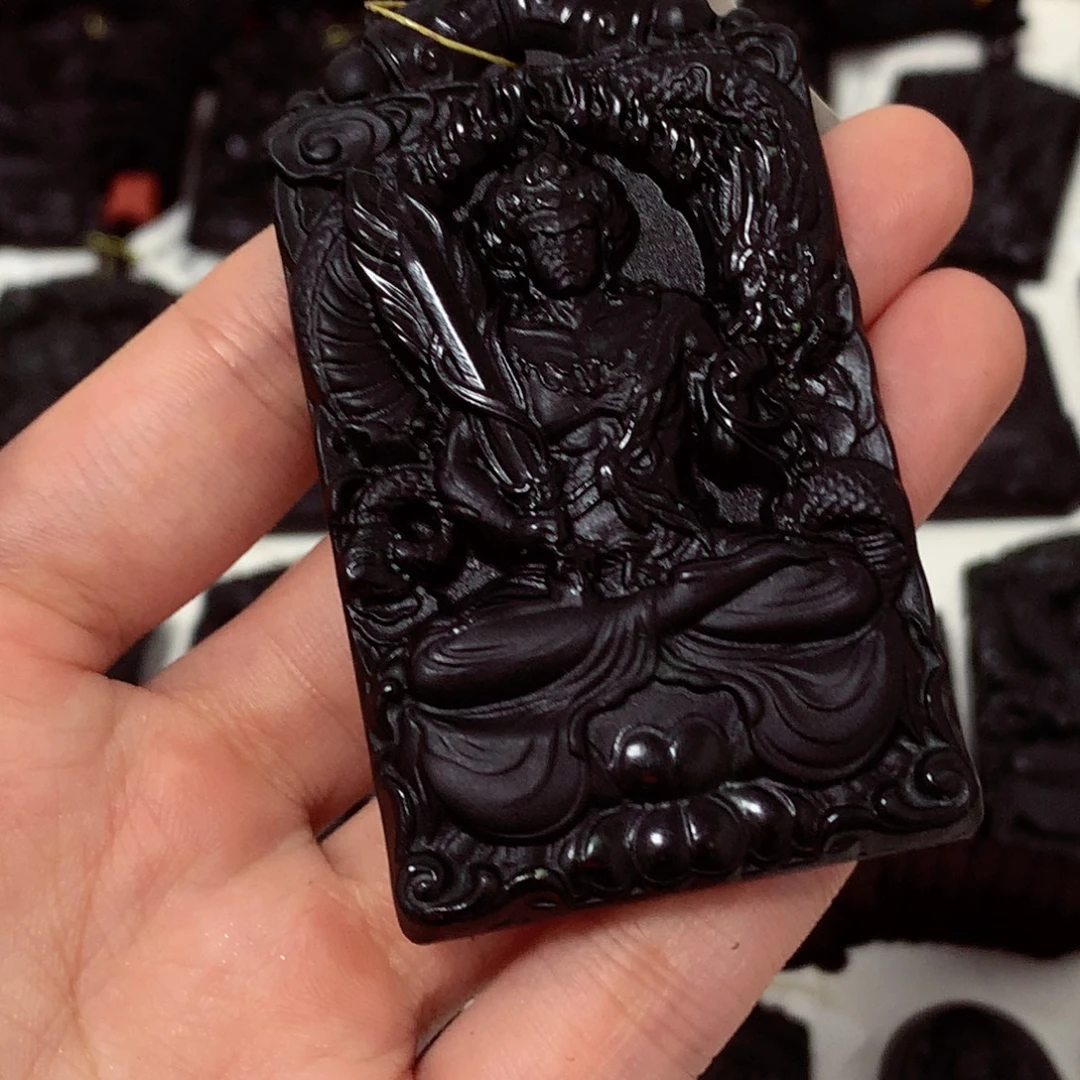 天然a货钢琴黑挂件