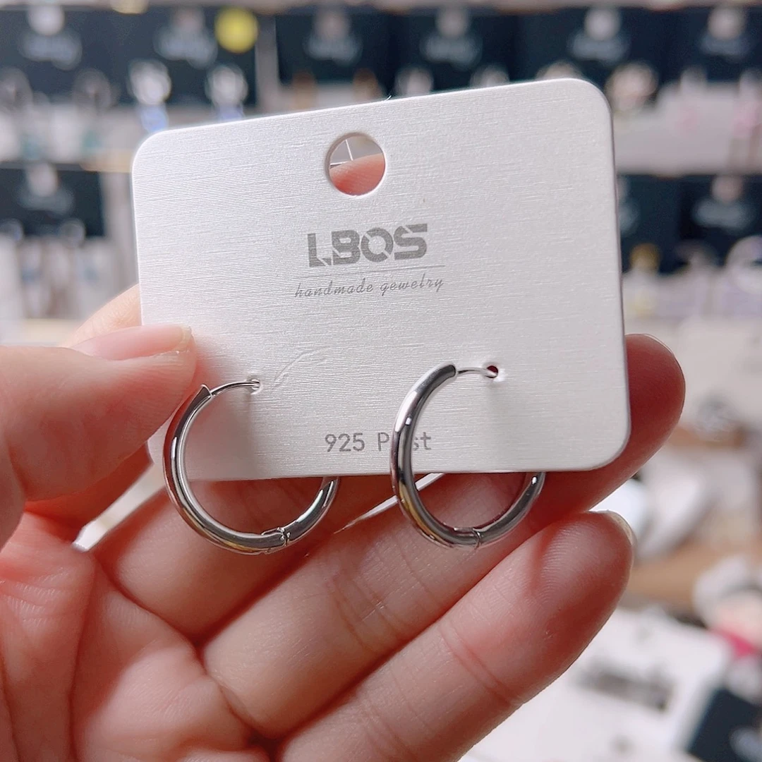 琉璃纯铜合金耳环的