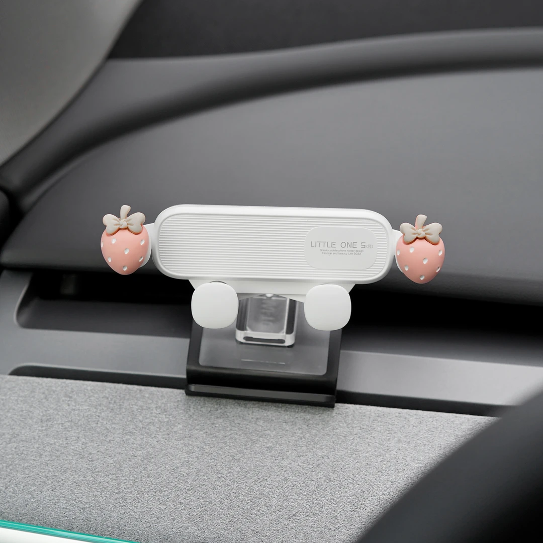 适用于特斯拉手机支架焕新Y/3车载女生model y/3可爱导航内饰用品