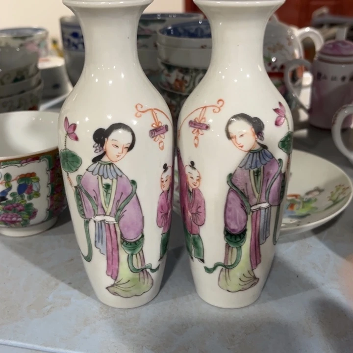 摆件摆件手绘瓷器全部处理