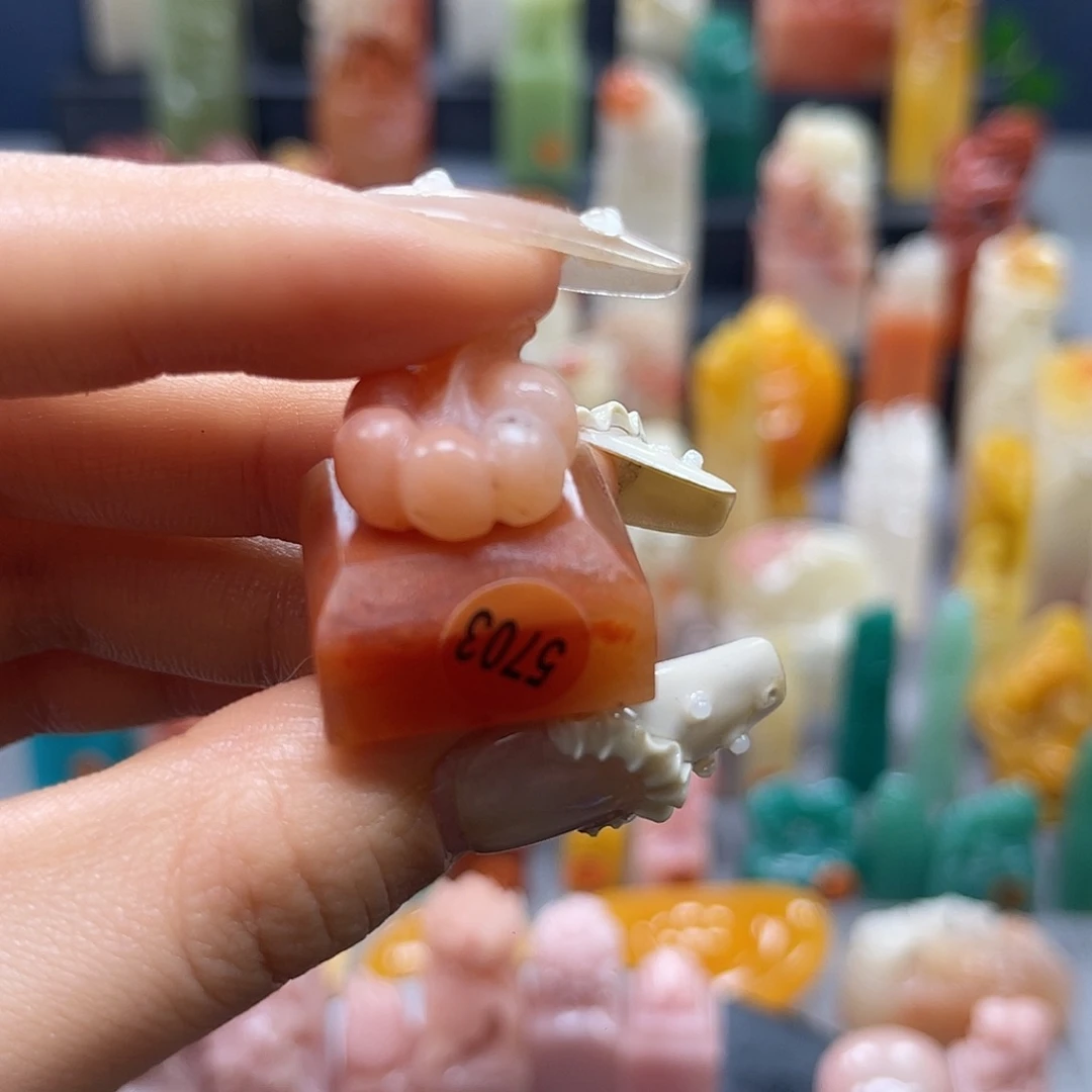 巴林石印石包邮包刻5703
