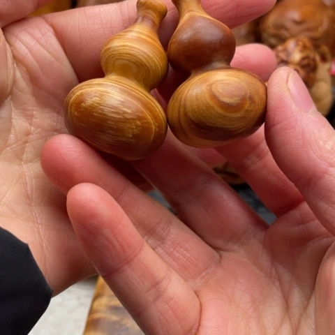 【闪购商品】柏木（崖柏）正宗太行陈化黑油糖心葫芦