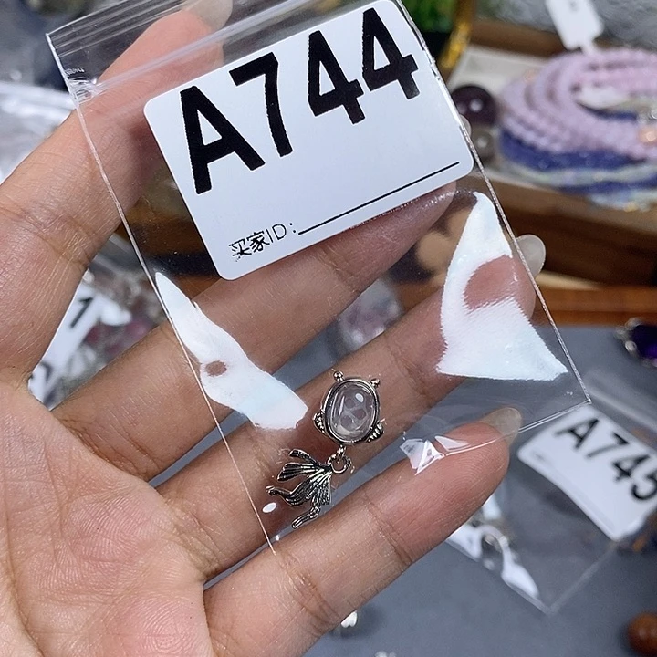 水晶珠宝半成品未镶嵌光**足