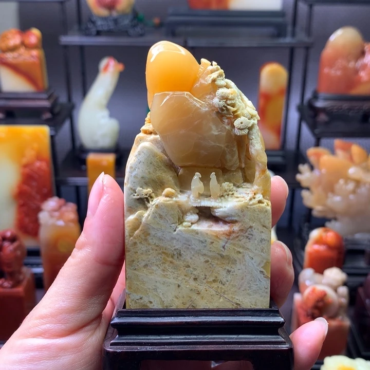 寿山石印石寿山石大山