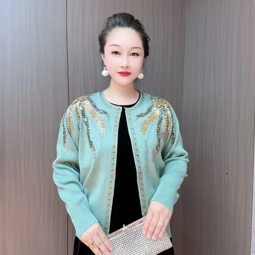 南韩绒时尚毛衫开衫2A3511