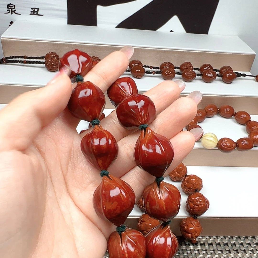 睡****橄榄核手串素核手串